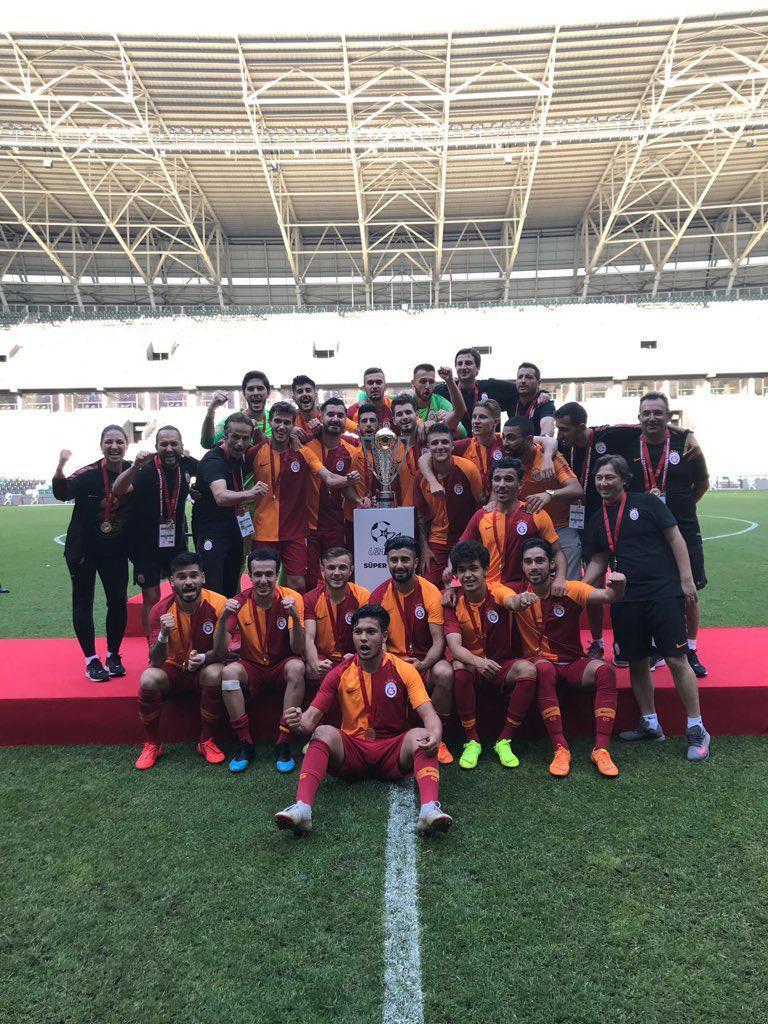 21 Yaş Altı Futbol Liginde Süper Kupa Galatasarayın