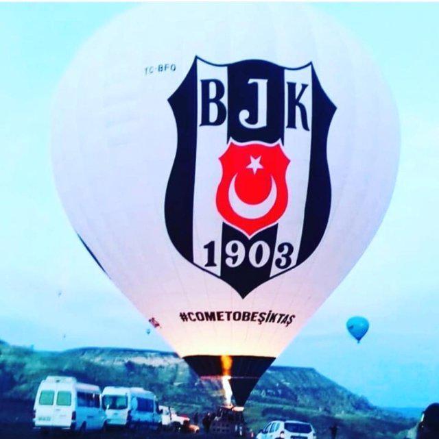 Beşiktaşın balonu havalandı