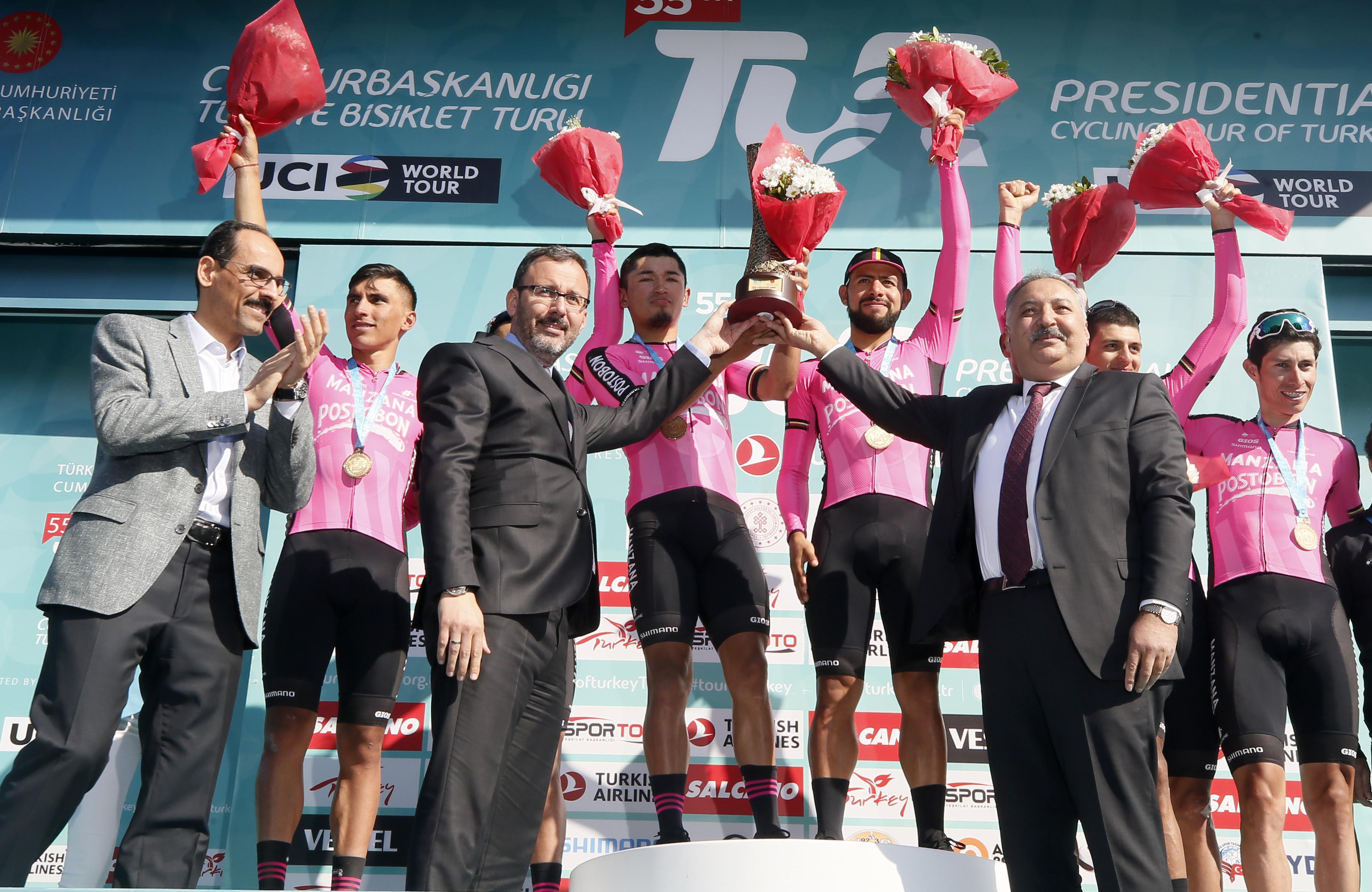 55. Cumhurbaşkanlığı Türkiye Bisiklet Turunu Felix Grossschartner kazandı