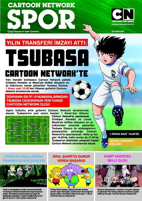 Tsubasa sahalara geri döndü