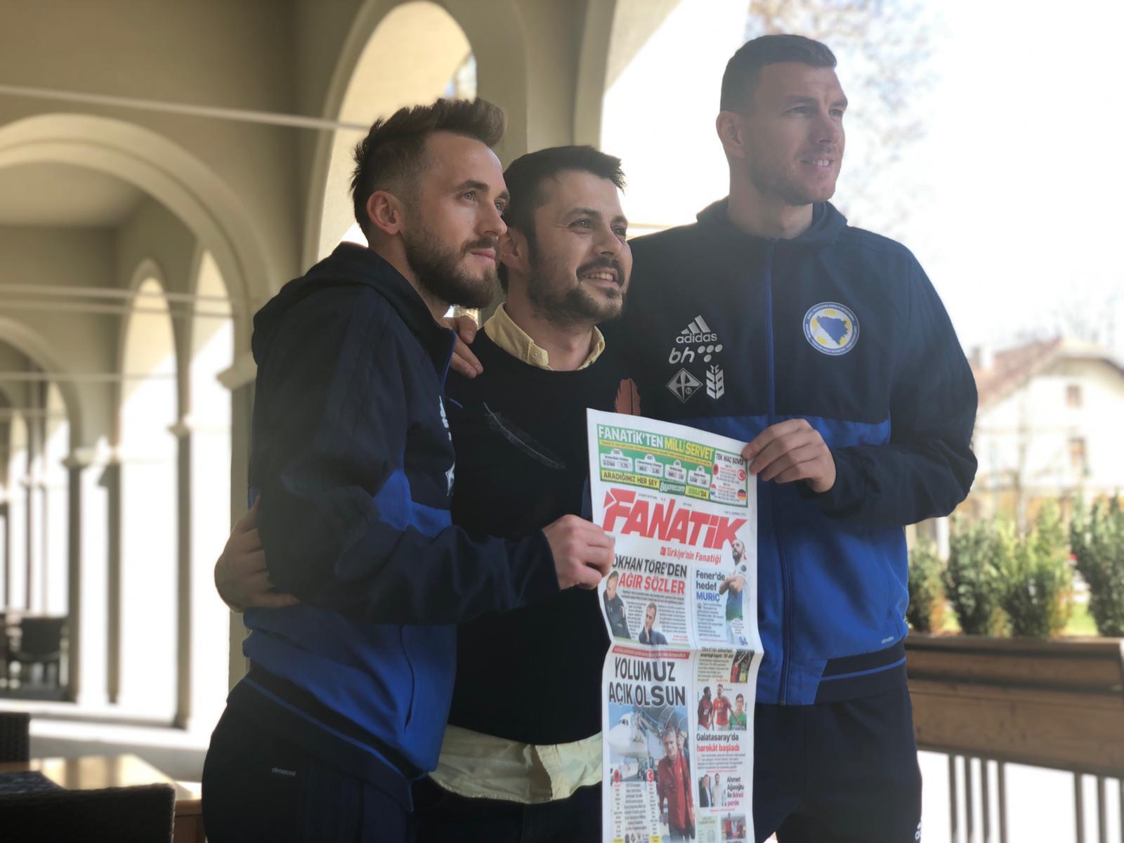 Edin Dzeko FANATİKe konuştu: Visca artık aramıza gelmeli