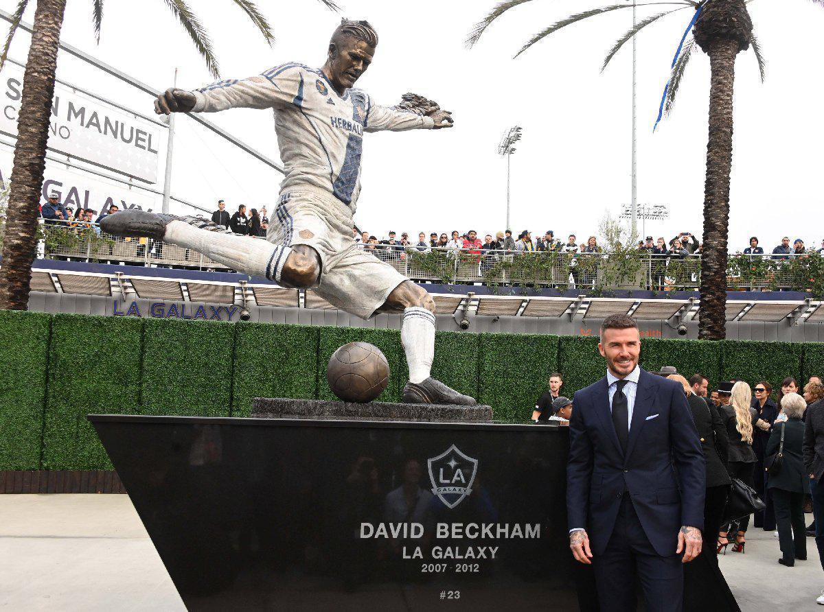 David Beckhama heykel şoku