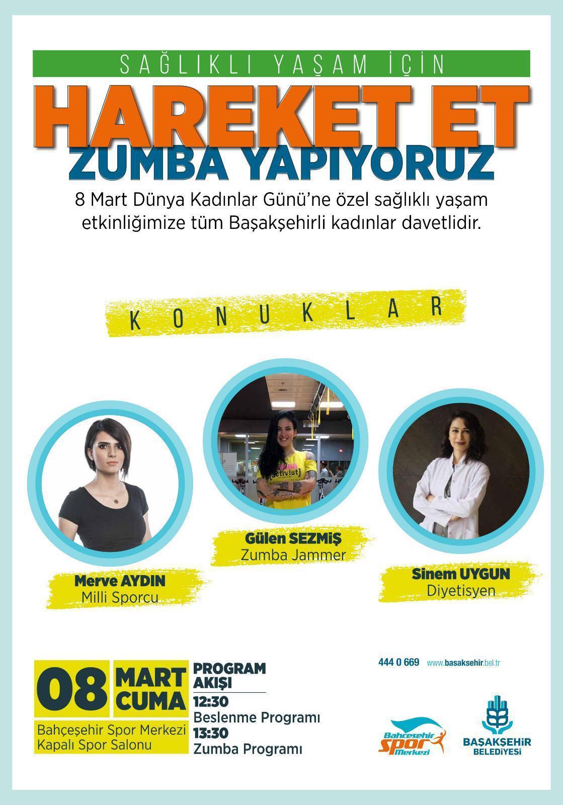 Başakşehir Belediyesinden kadınlara özel etkinlik