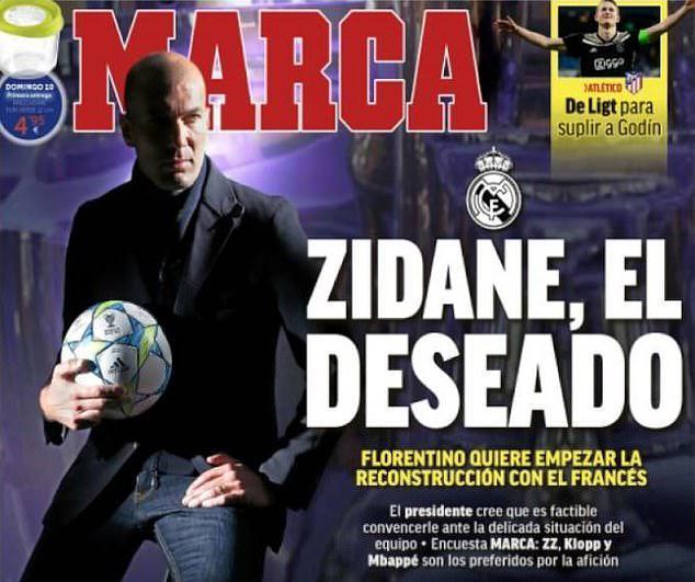 Real Madridde yeniden Zidane zamanı