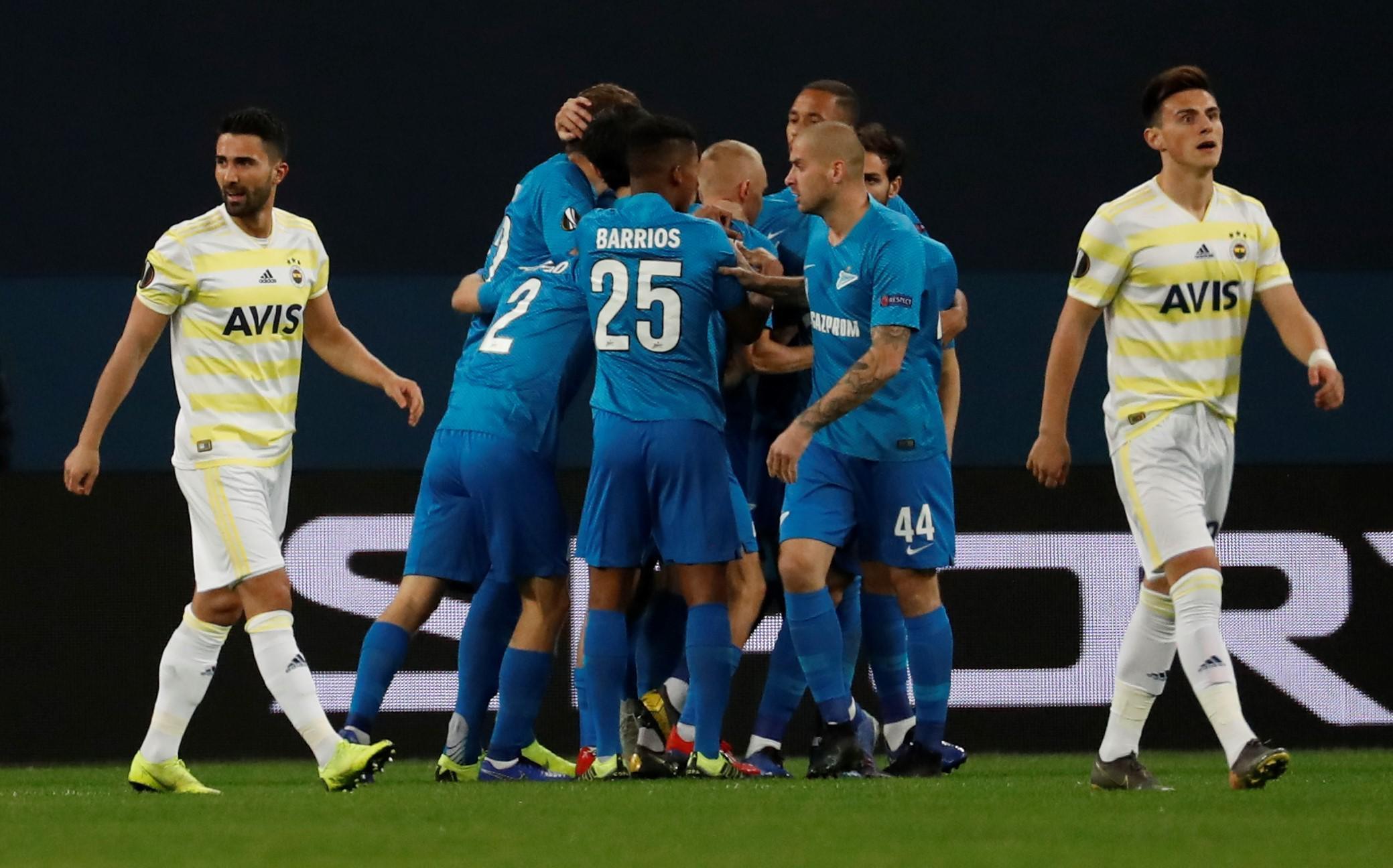 (ÖZET) Zenit-Fenerbahçe maç sonucu: 3-1