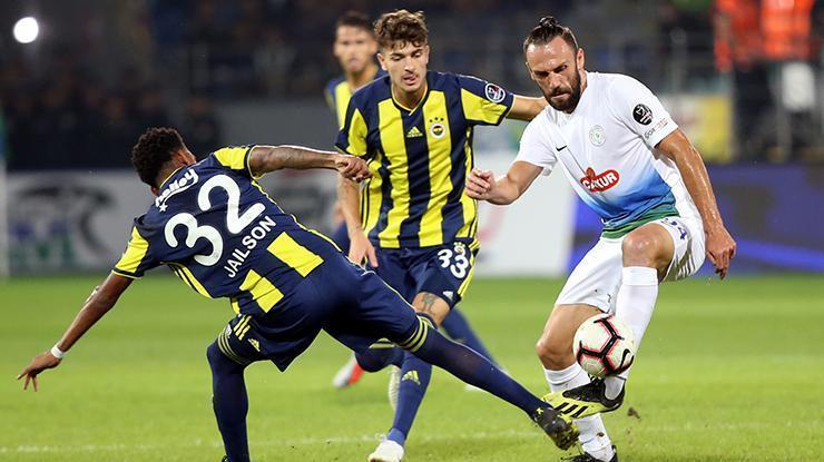 Çaykur Rizespor - Fenerbahçe maç sonucu: 3-0