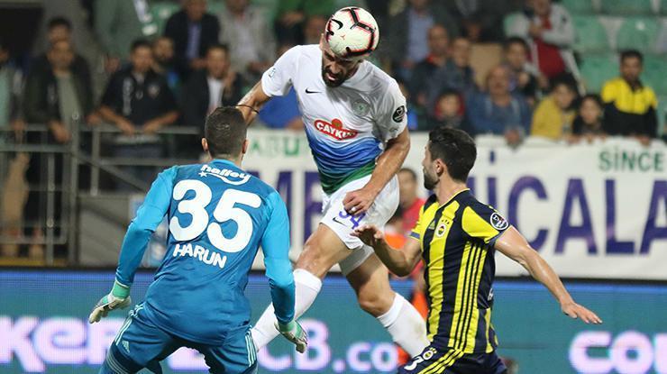Çaykur Rizespor - Fenerbahçe maç sonucu: 3-0