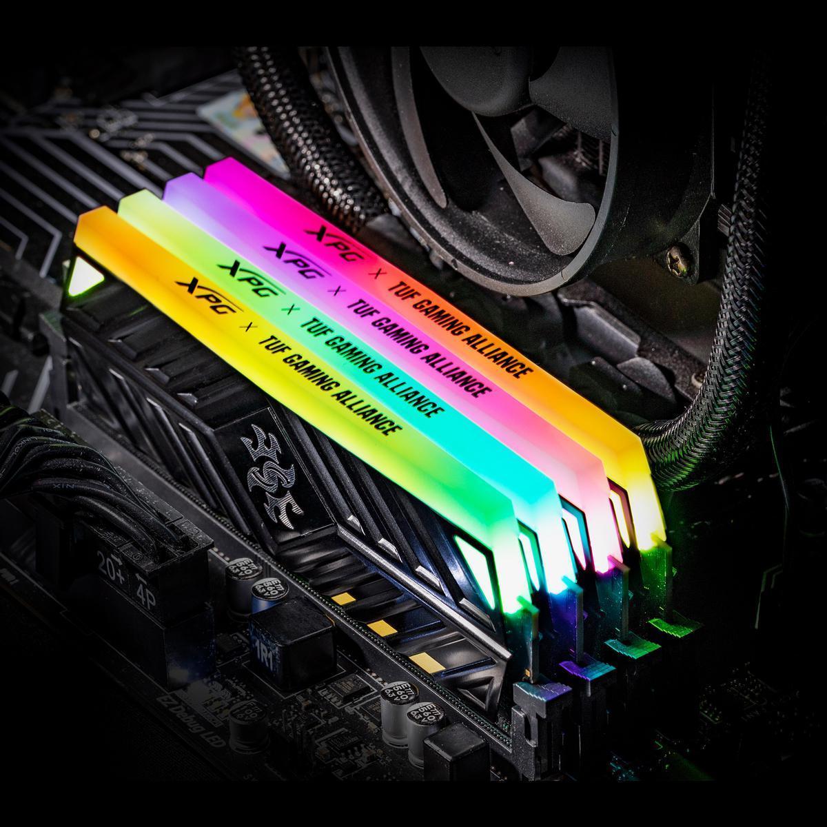 TUF Gaming Edition Serisi XPG SPECTRIX D41 DDR4 RGB RAM Tanıtıldı