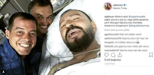 Türkücü Mustafa Topaloğlunun tedavi sonrası ilk fotoğrafı ortaya çıktı