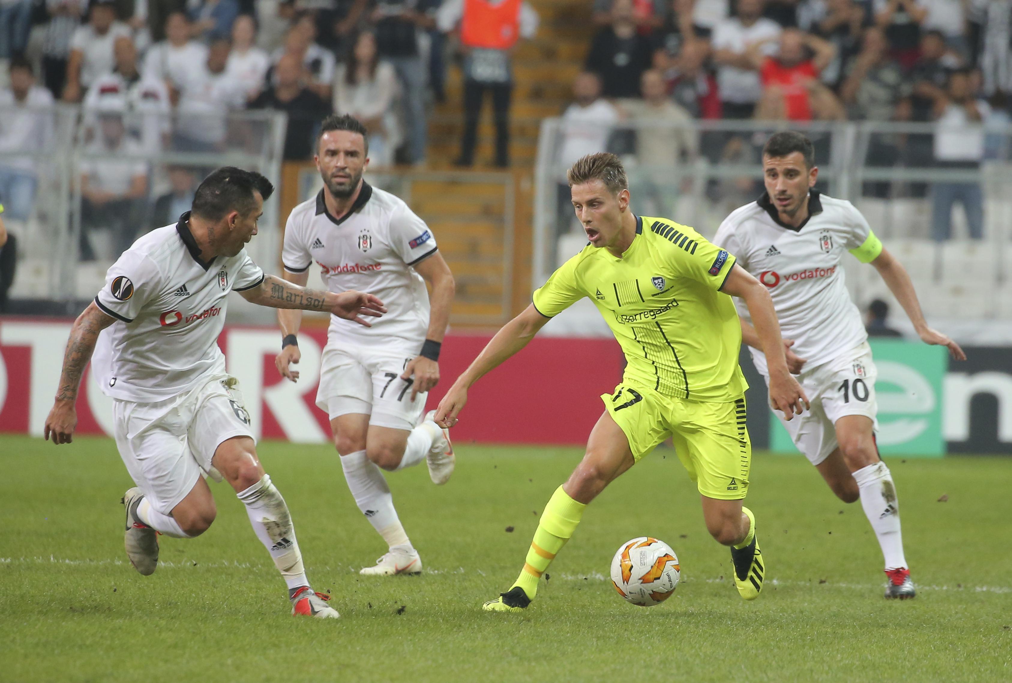 Beşiktaş - Sarpsborg maç sonucu: 3-1