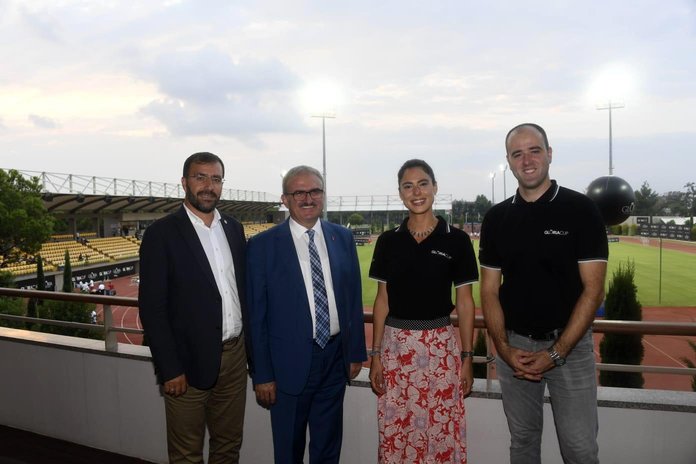 Antalyadaki Gloria Sports Arenada Atletizm Şöleni tamamlandı
