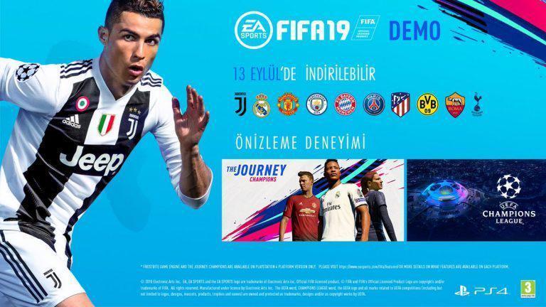 FIFA 19 demo sürümü hakkında detaylar açıklandı