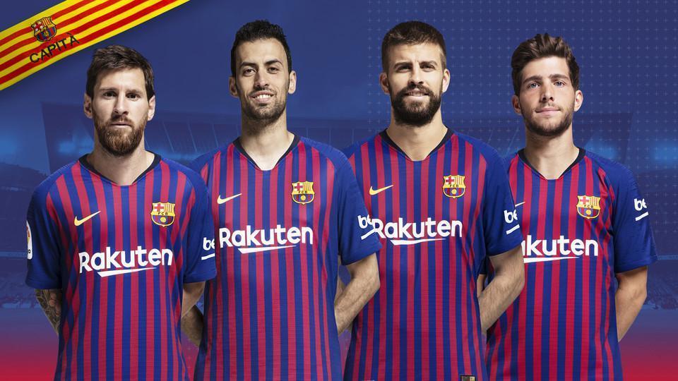 Lionel Messi Barcelonanın yeni kaptanı