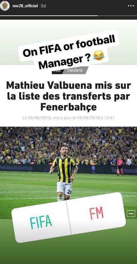 Mathieu Valbuenadan transfer iddialarına alaylı yanıt