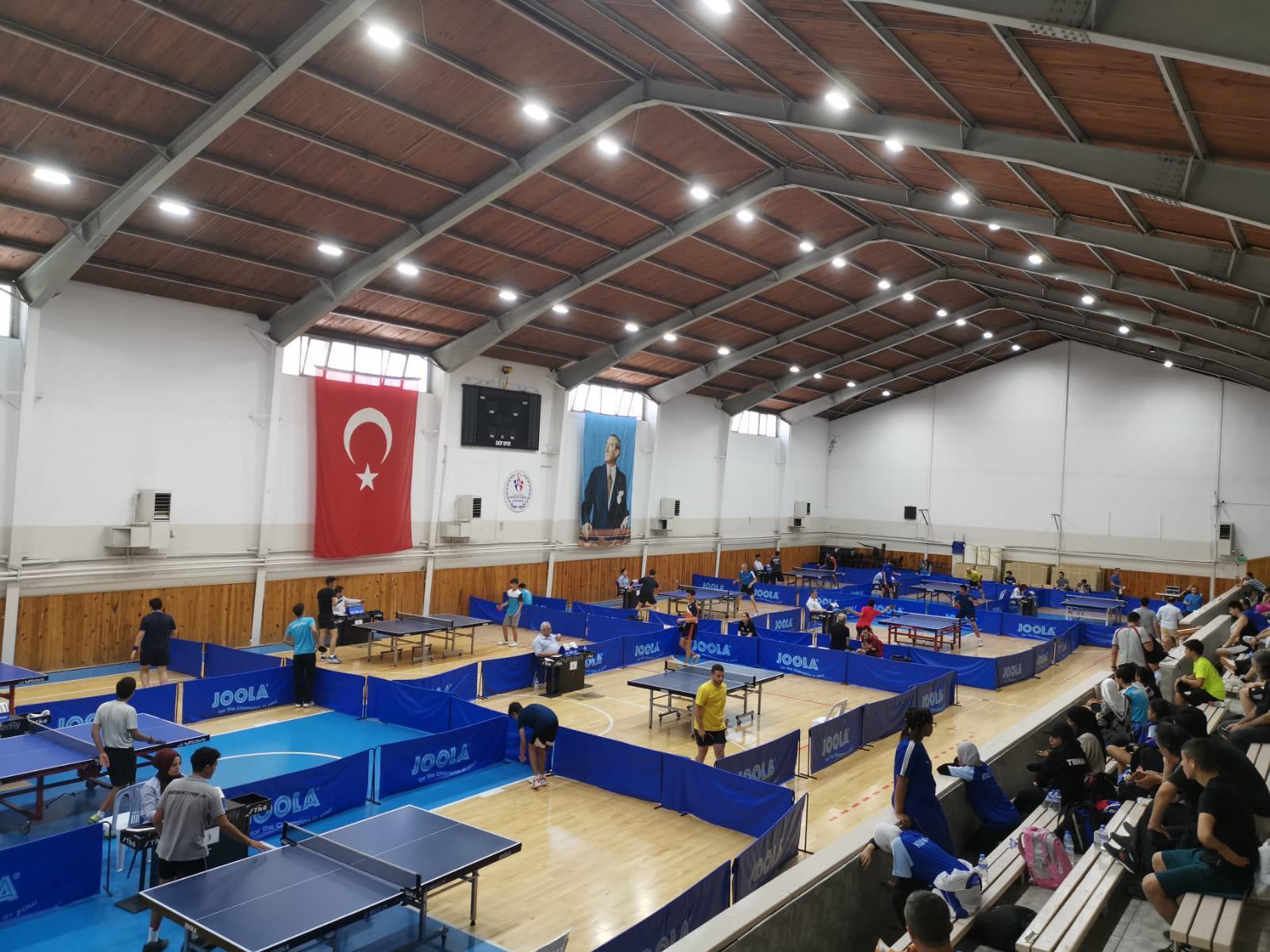 İstanbulda masa tenisi heyecanı