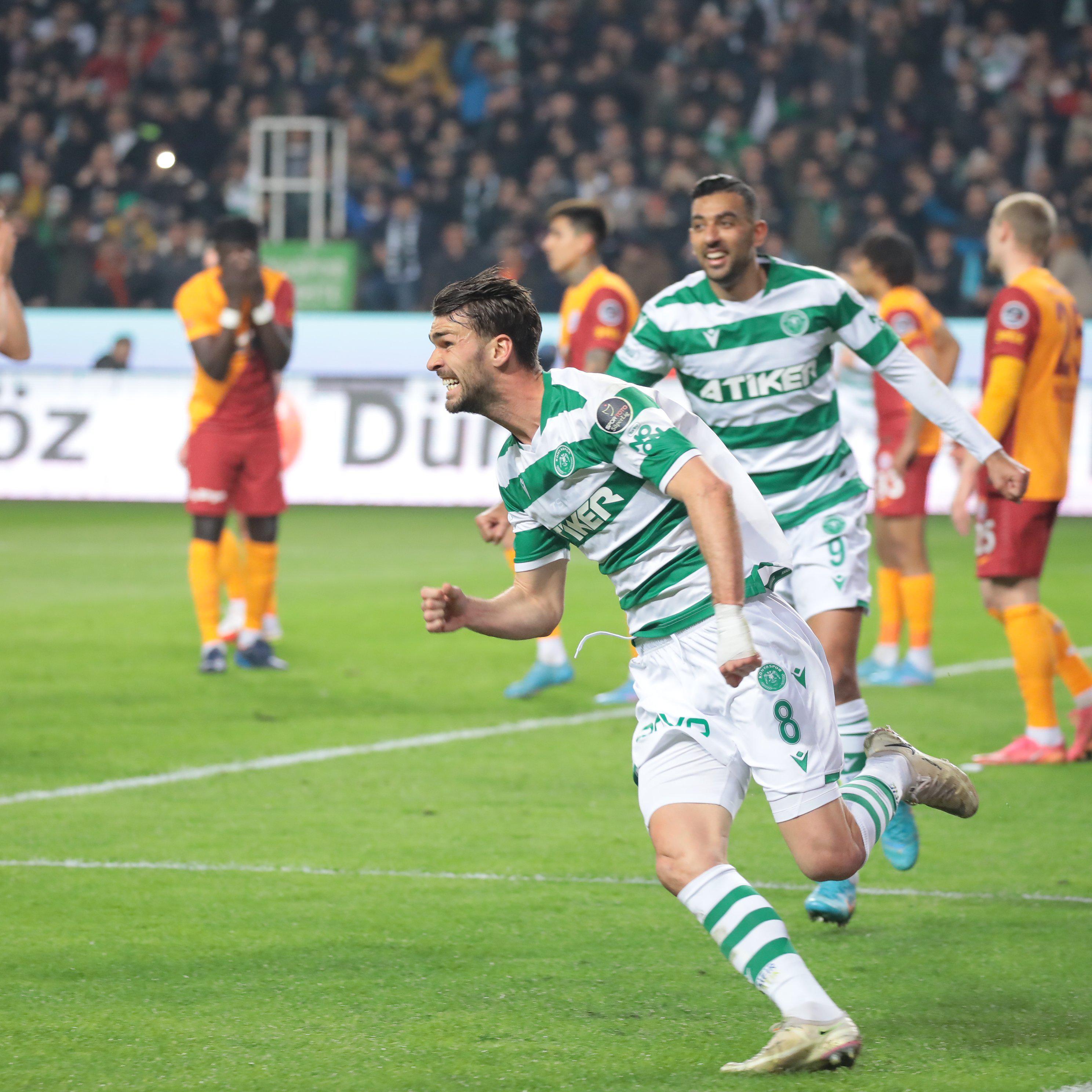 (ÖZET) Konyaspor - Galatasaray maç sonucu: 2-0