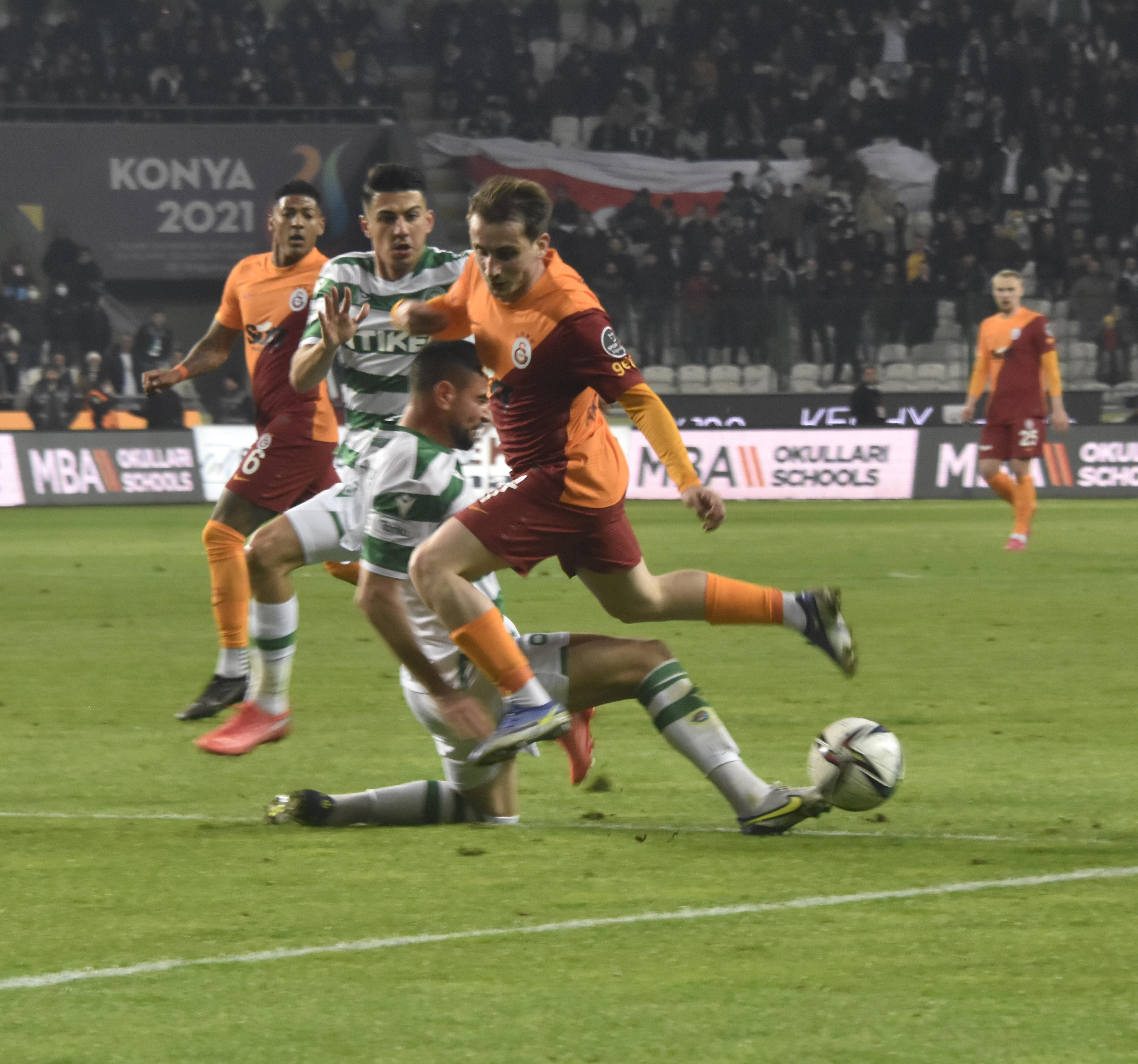 (ÖZET) Konyaspor - Galatasaray maç sonucu: 2-0