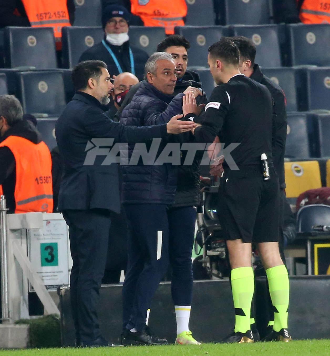 Fenerbahçe - Trabzonspor maçında İrfan Can Kahveciye direkt kırmızı kart