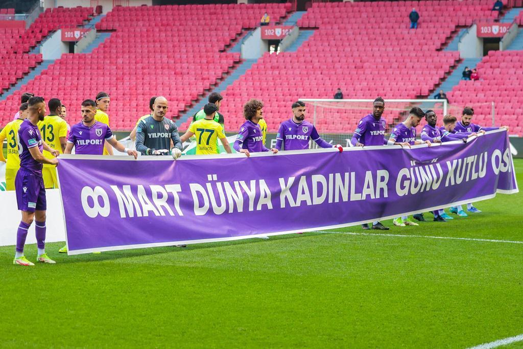 Samsunsporda goller toplumsal cinsiyet eşitliği için atılıyor