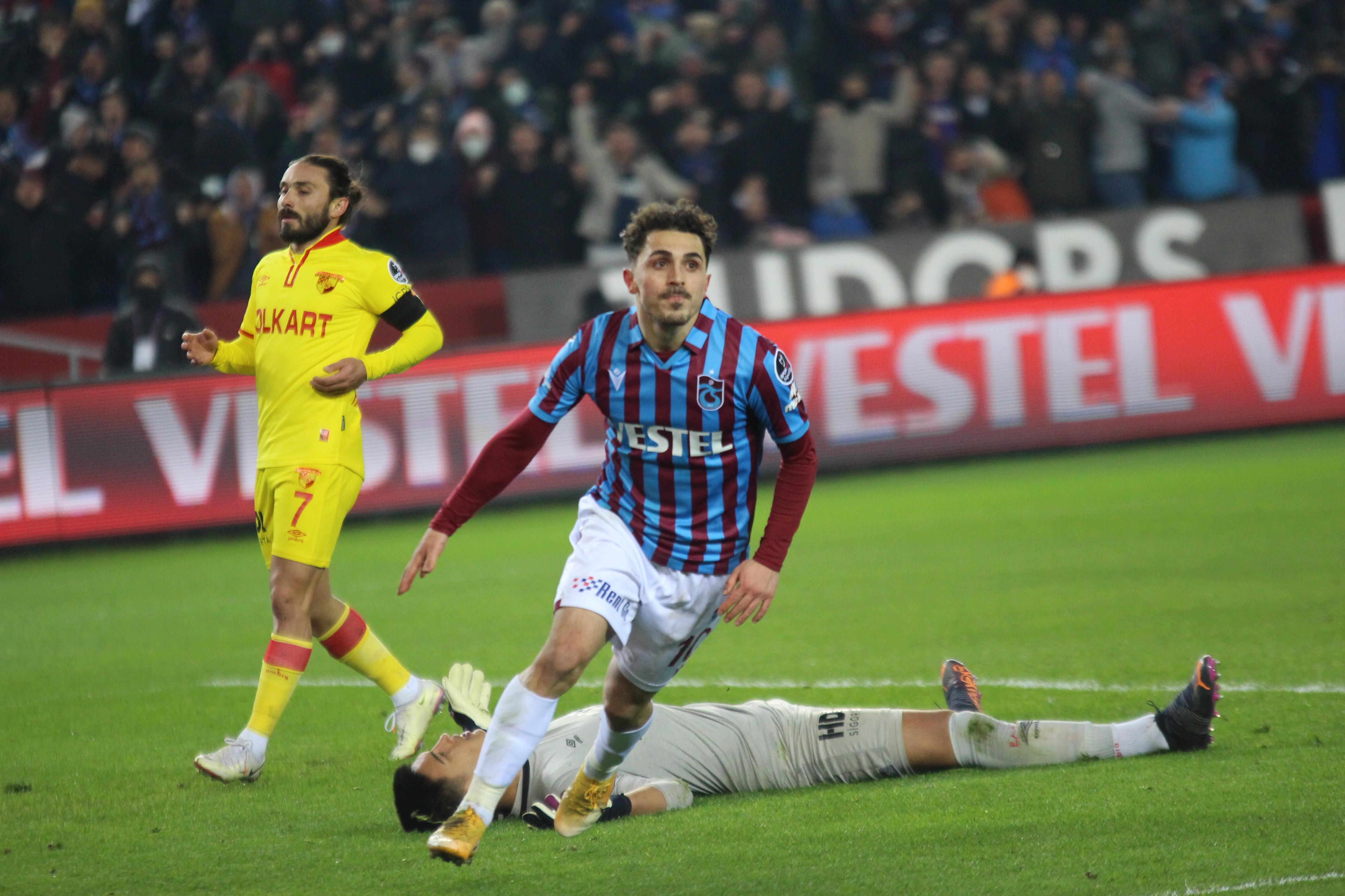 (ÖZET) Trabzonspor - Göztepe maç sonucu: 4-2