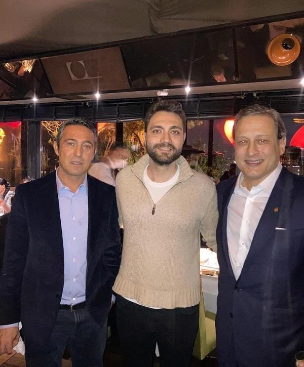 Son dakika haberi Fenerbahçe Başkanı Ali Koç, Galatasarayın Barcelona Başkanı Laporta için düzenlediği etkinliğe katıldı