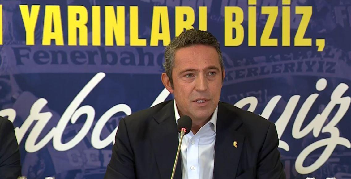 Son dakika Başkan Ali Koçtan önemli açıklamalar... Fenerbahçeden 6 imza birden