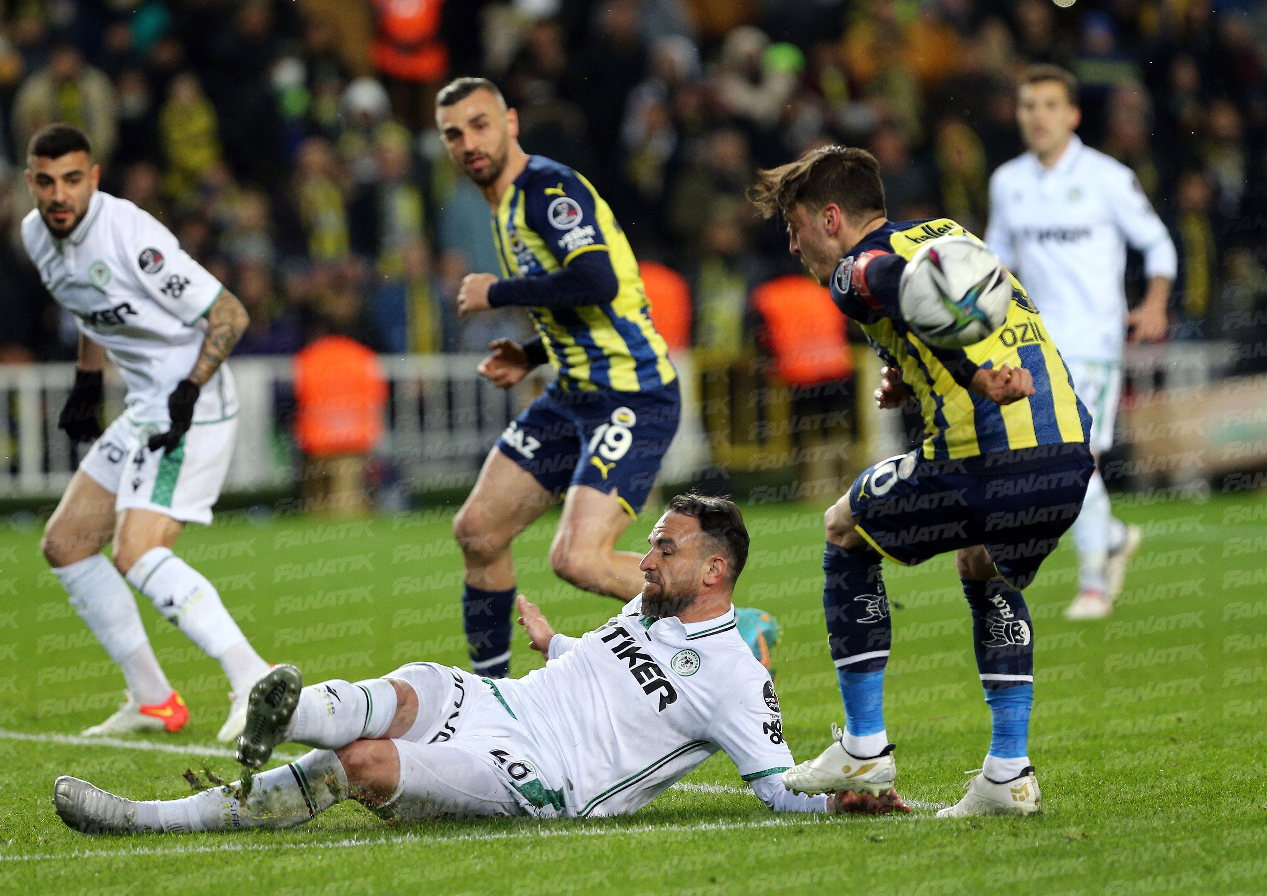 (ÖZET) Fenerbahçe - Konyaspor maç sonucu: 2-1