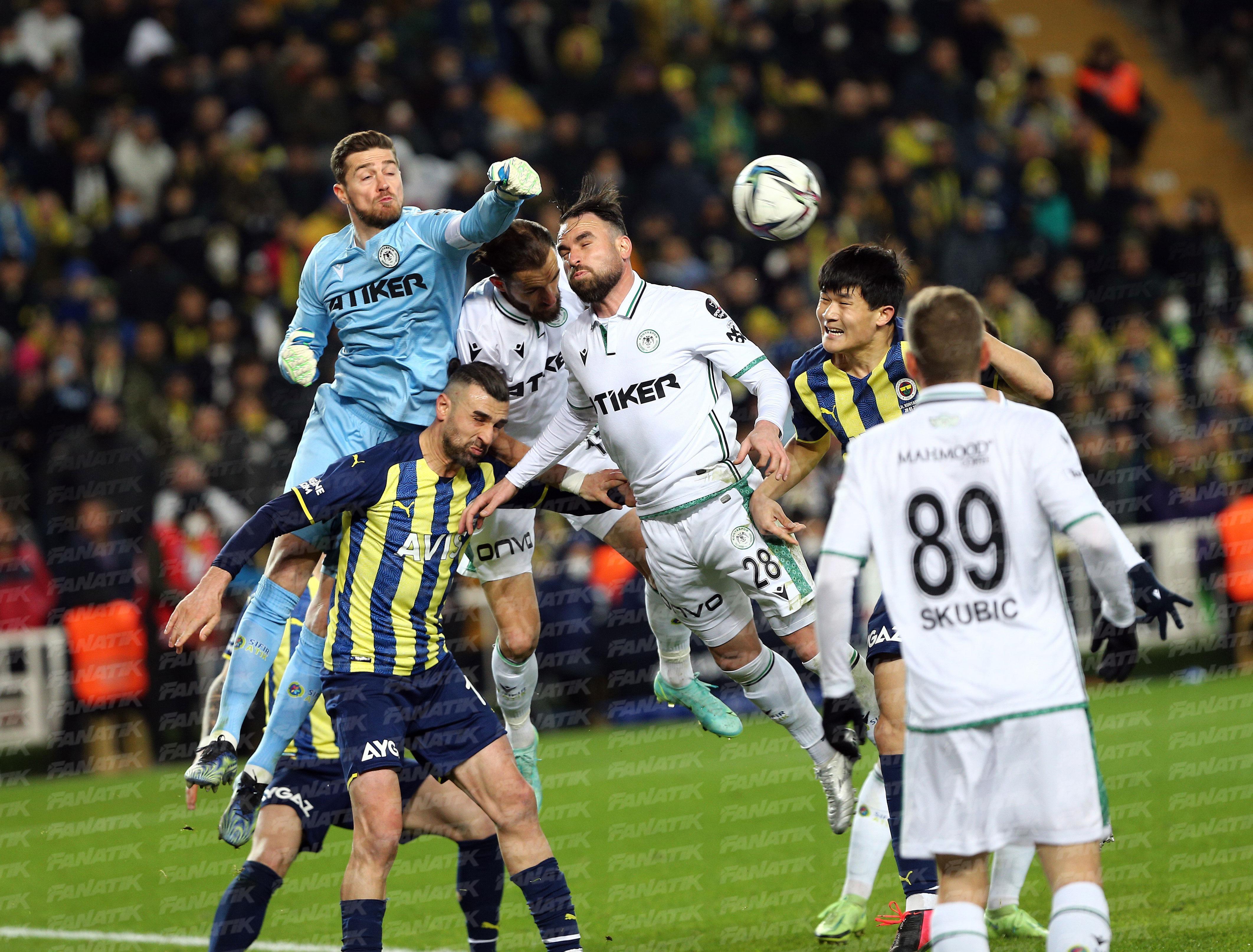 (ÖZET) Fenerbahçe - Konyaspor maç sonucu: 2-1