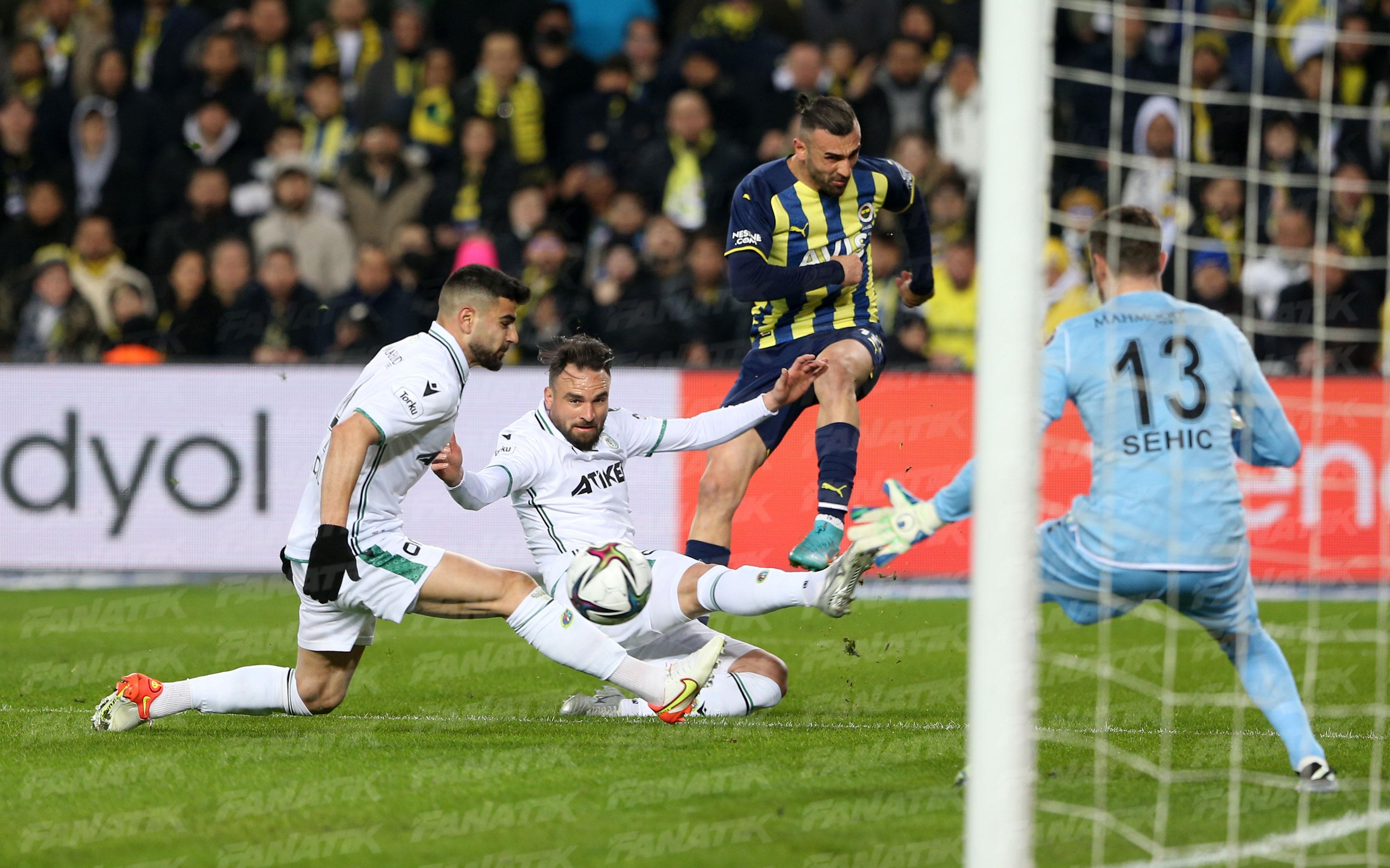 (ÖZET) Fenerbahçe - Konyaspor maç sonucu: 2-1