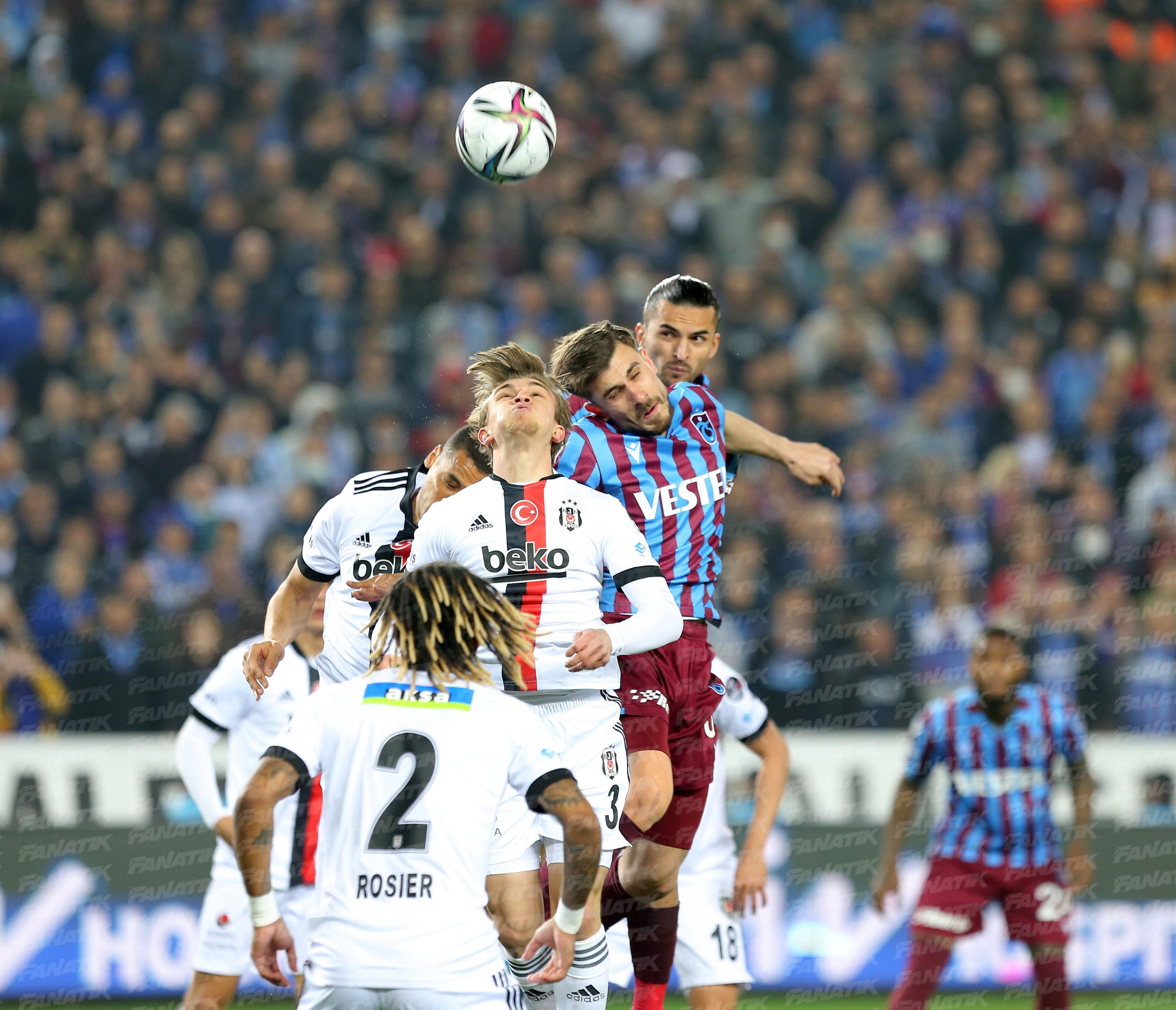 Trabzonspor - Beşiktaş maç sonucu: 1-1