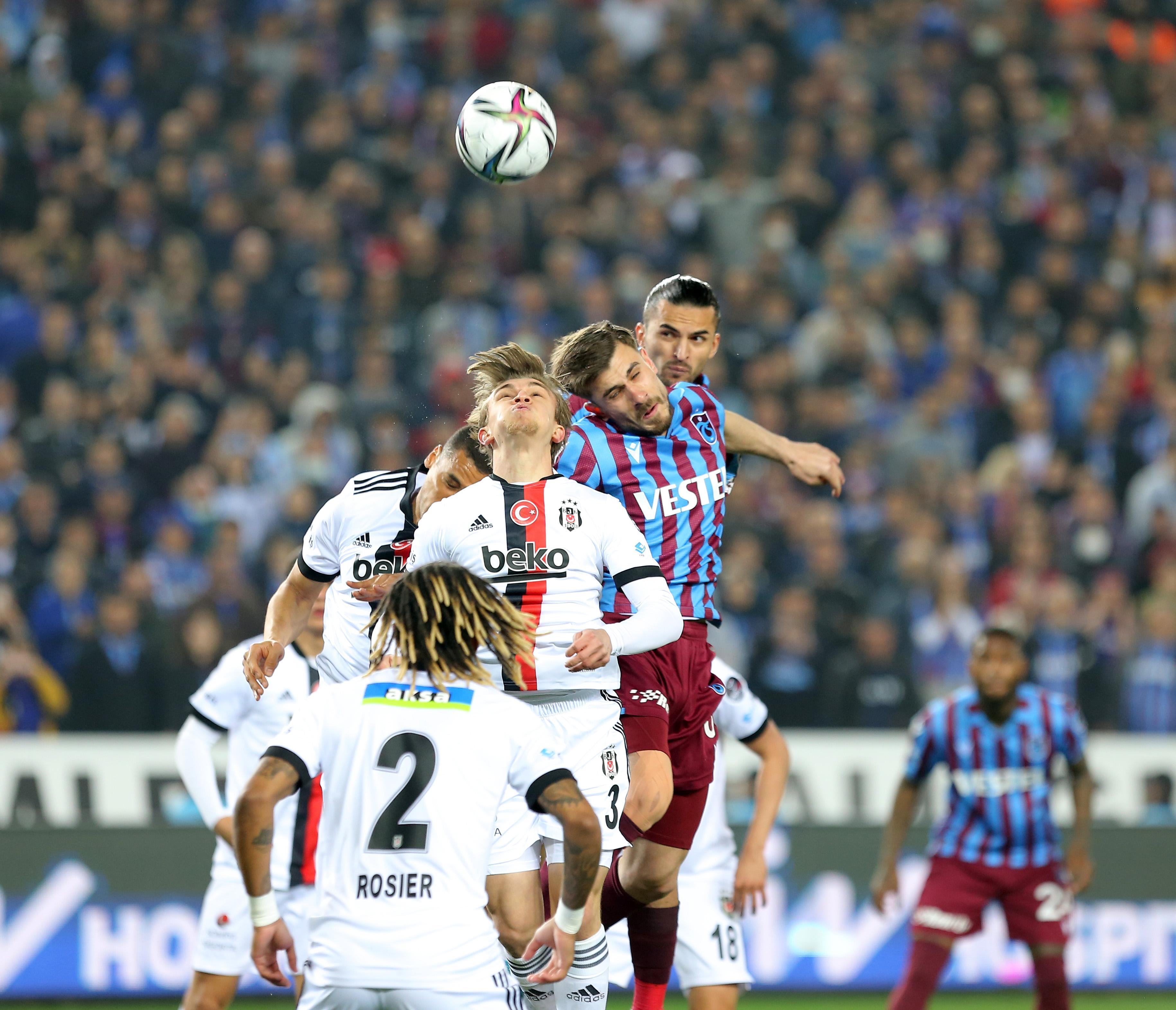 Trabzonspor - Beşiktaş maç sonucu: 1-1