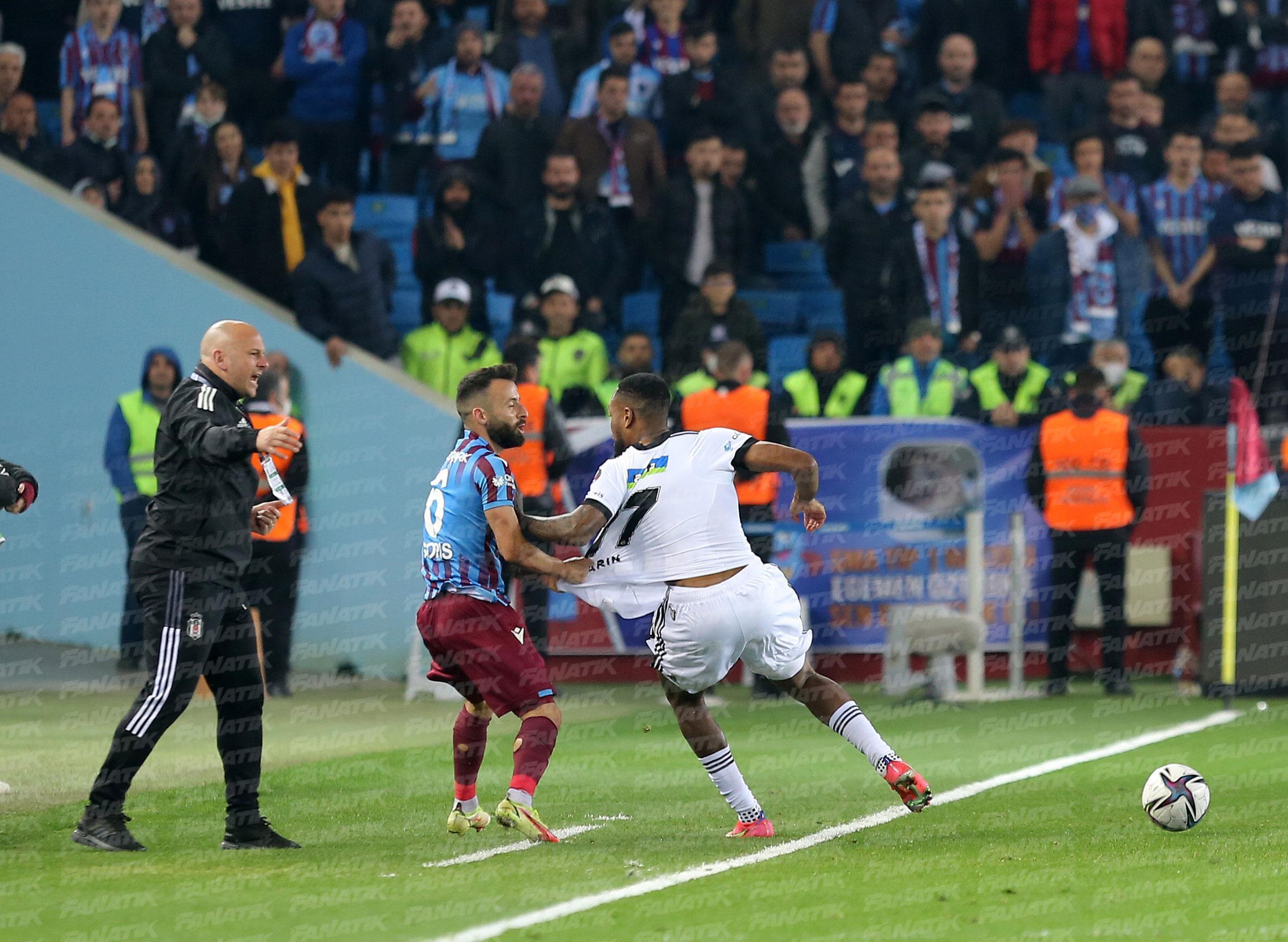 Trabzonspor - Beşiktaş maç sonucu: 1-1