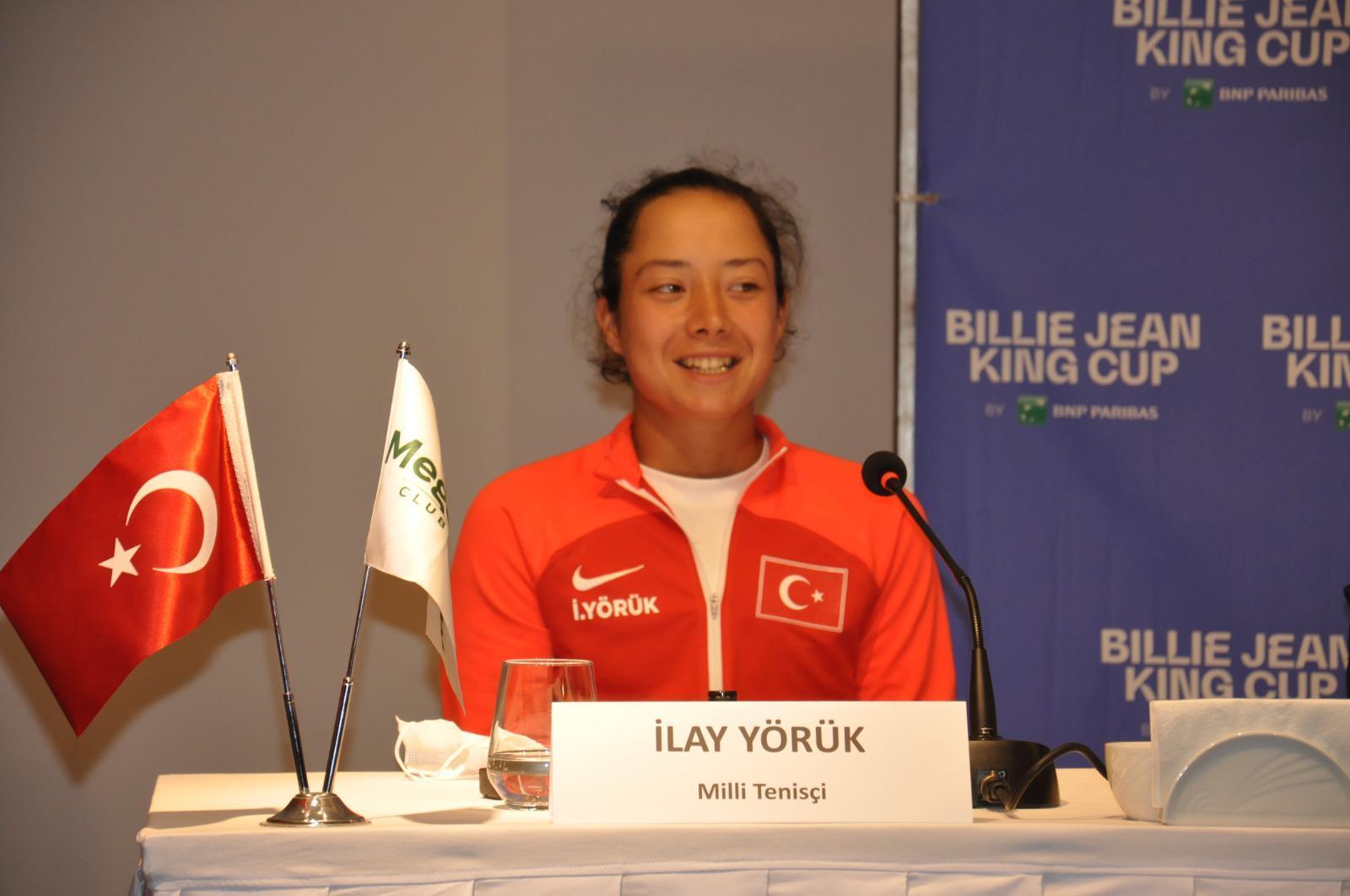 Teniste 4 kıtanın ülkeleri Antalyada mücadele ediyor