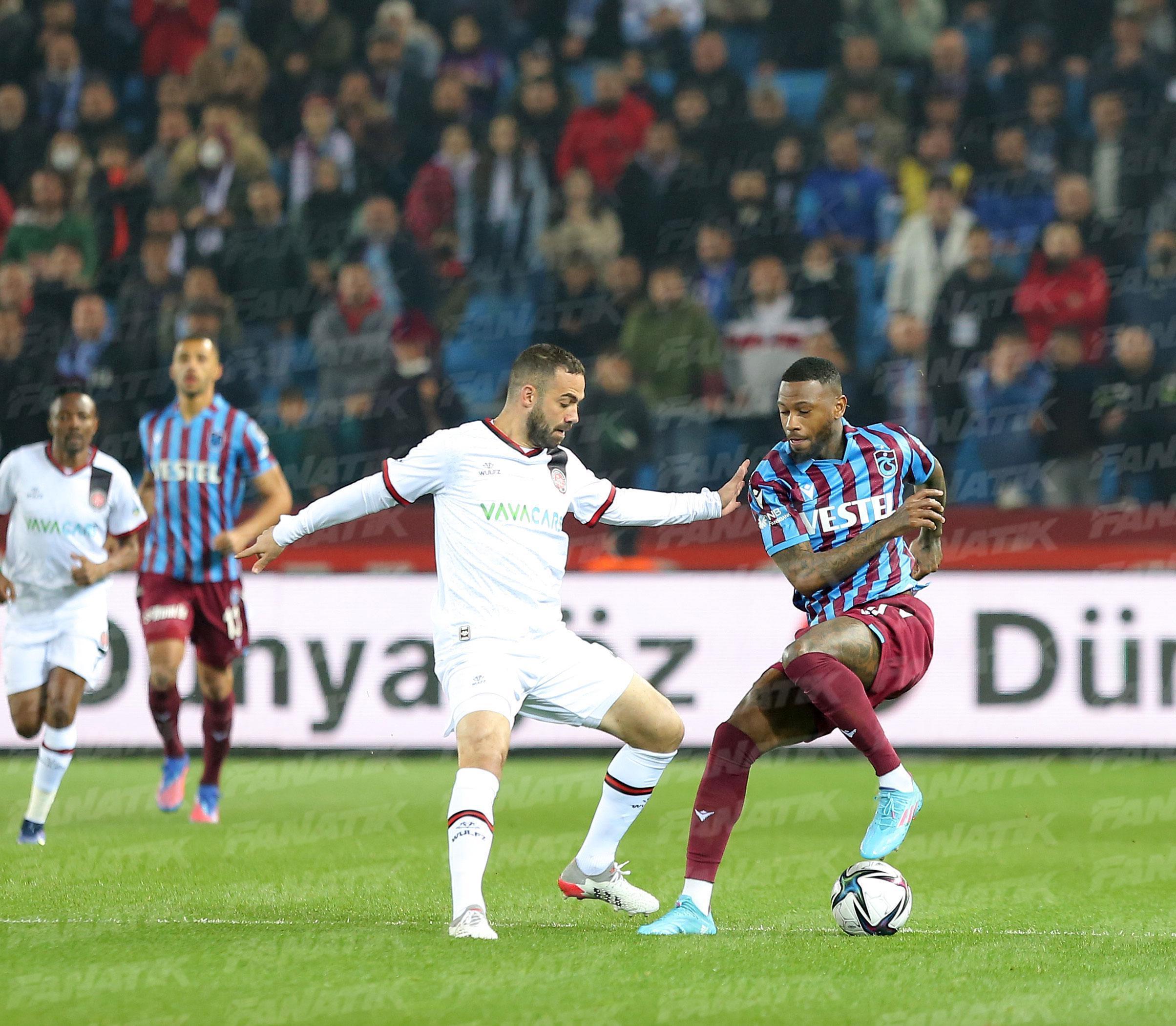 (ÖZET) Trabzonspor - Fatih Karagümrük maç sonucu: 1-1