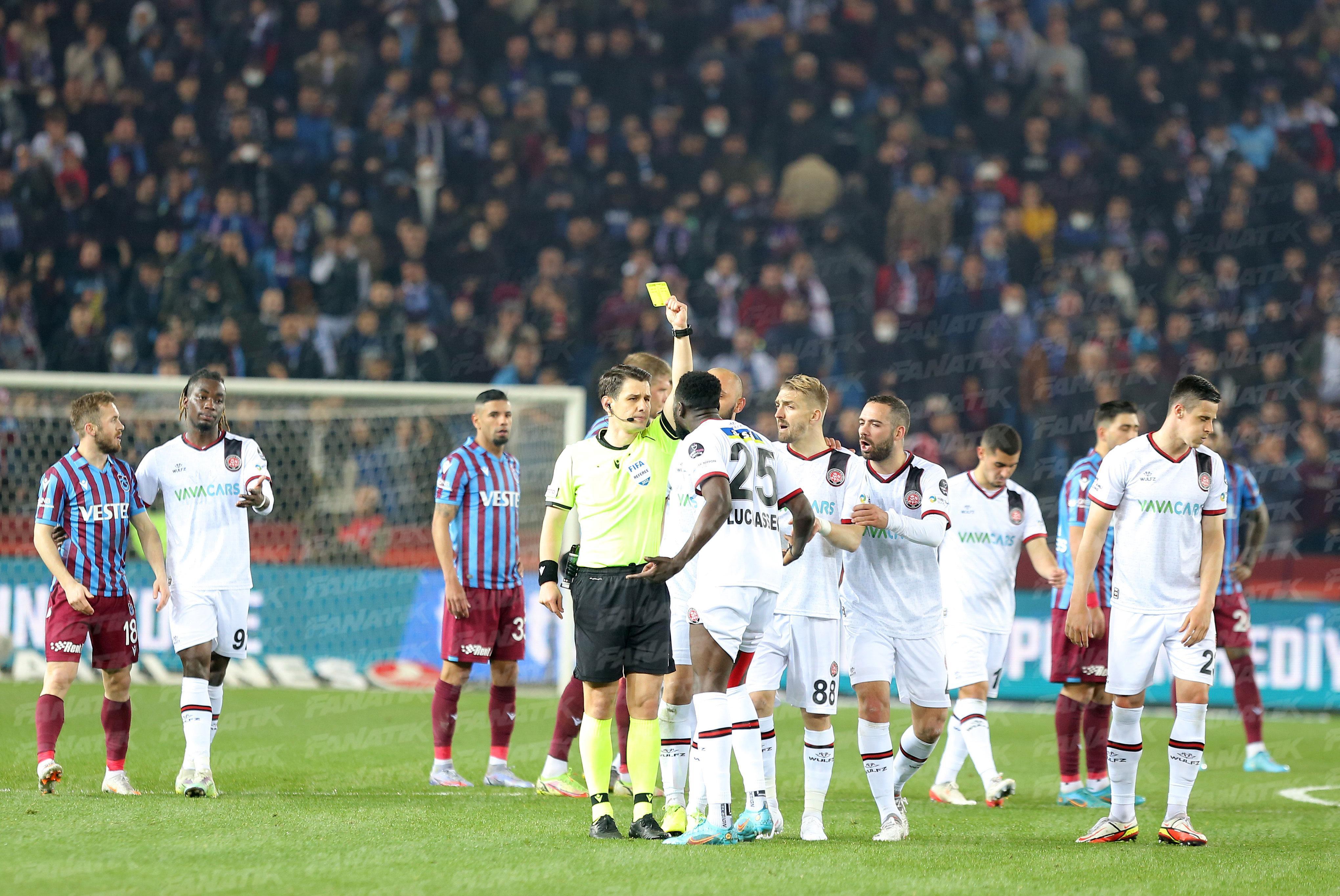 (ÖZET) Trabzonspor - Fatih Karagümrük maç sonucu: 1-1
