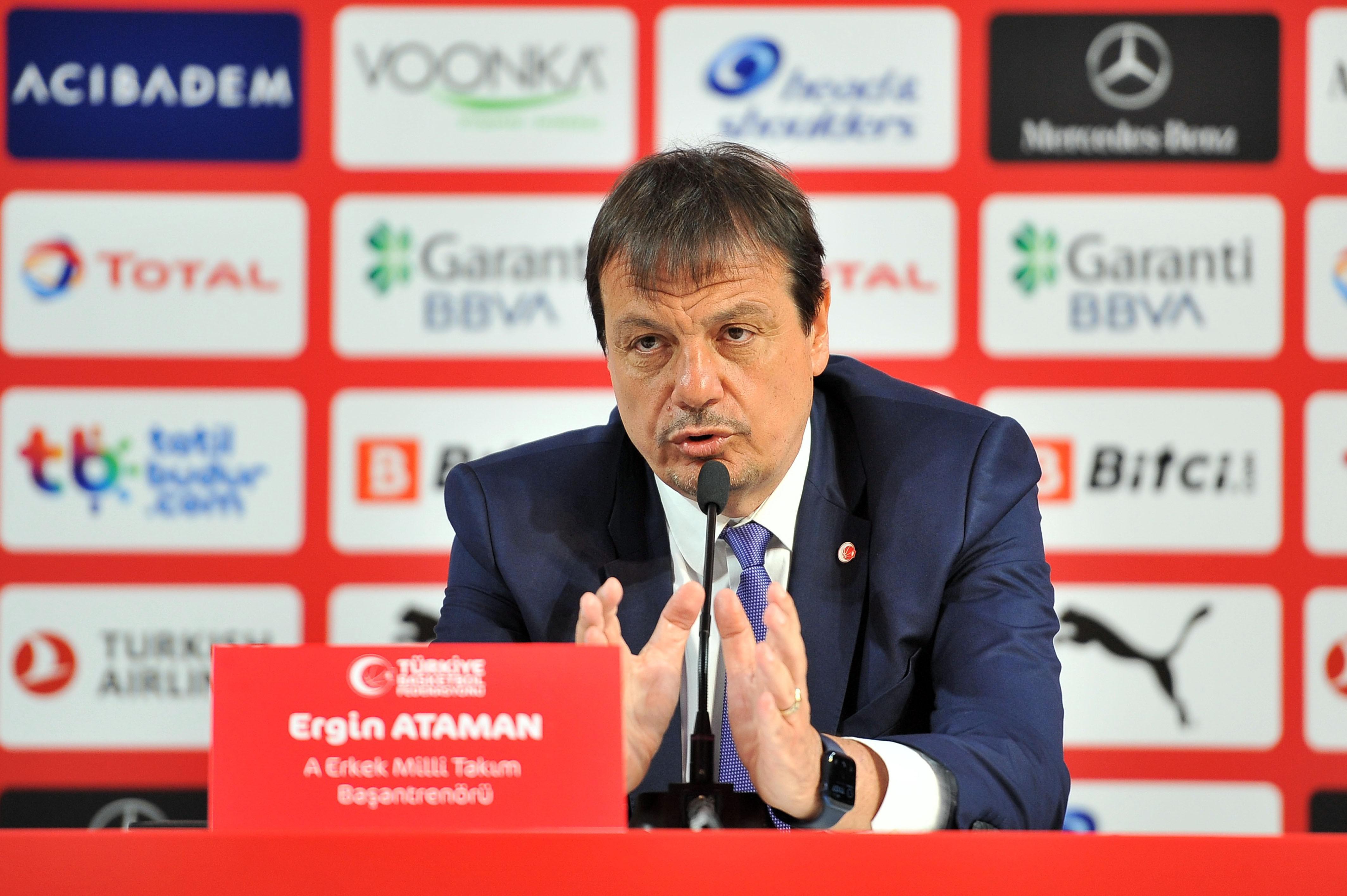 Ergin Ataman: Avrupa Şampiyonasında hedefimiz şampiyonluk