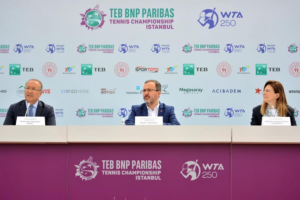 İstanbul Tenis Turnuvası basın toplantısı gerçekleşti