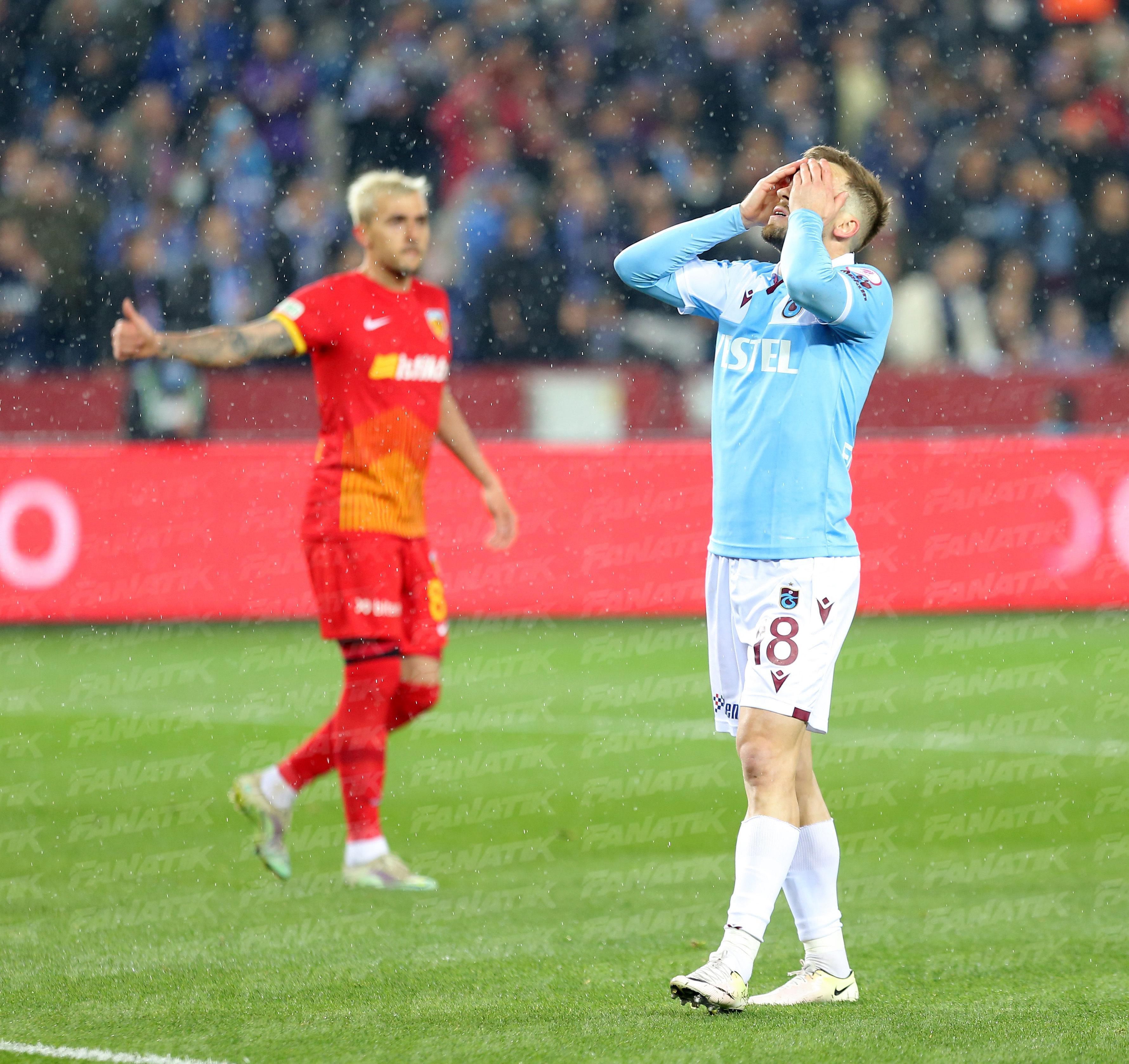 (ÖZET) Trabzonspor-Kayserispor maç sonucu: 1-0