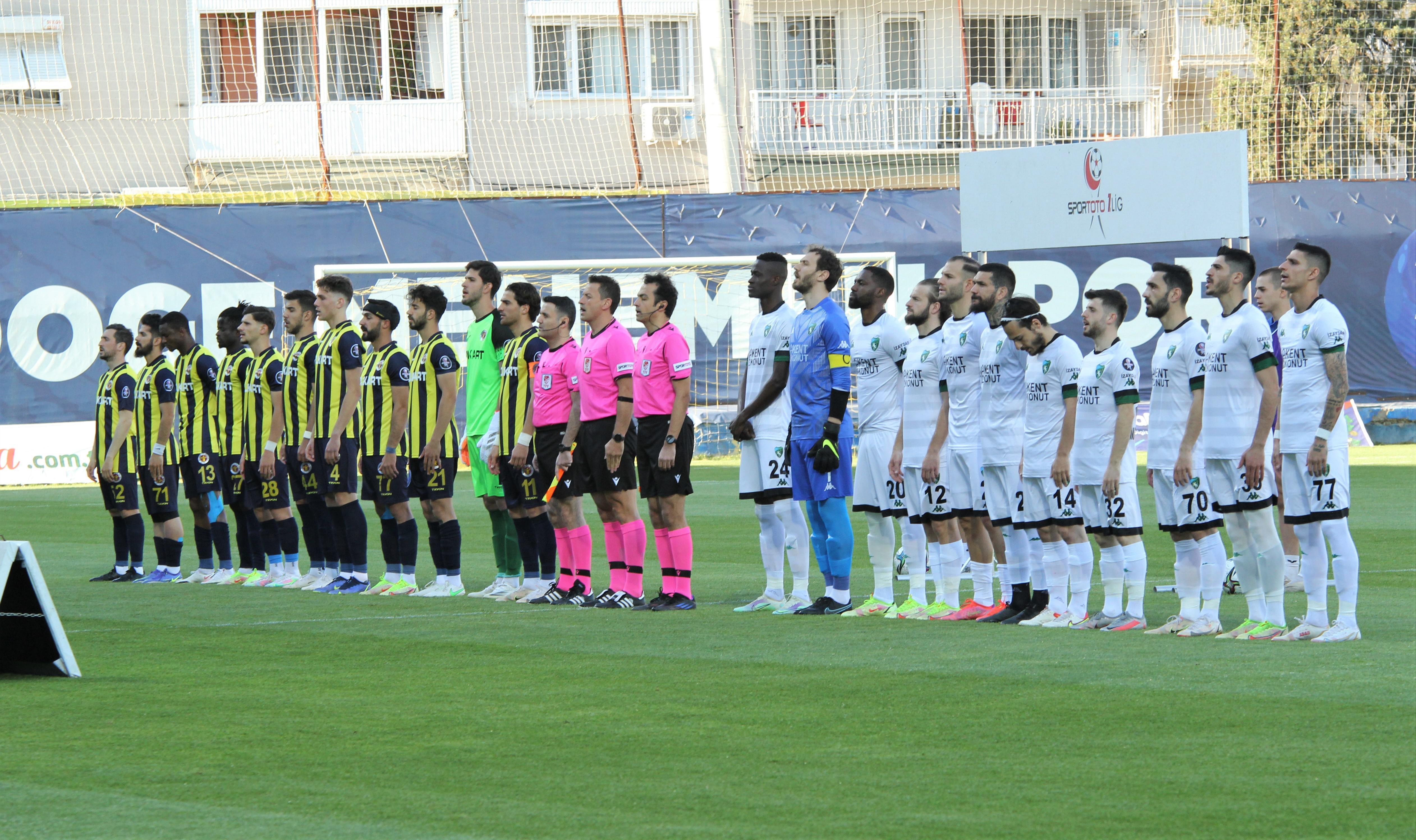 Menemenspor - Kocaelispor maç sonucu: 1-1