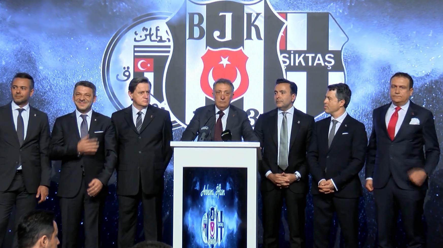 Beşiktaş Başkanı Ahmet Nur Çebi: Camiayı sportif ve ekonomik anlamda uçurmayı hedefliyoruz