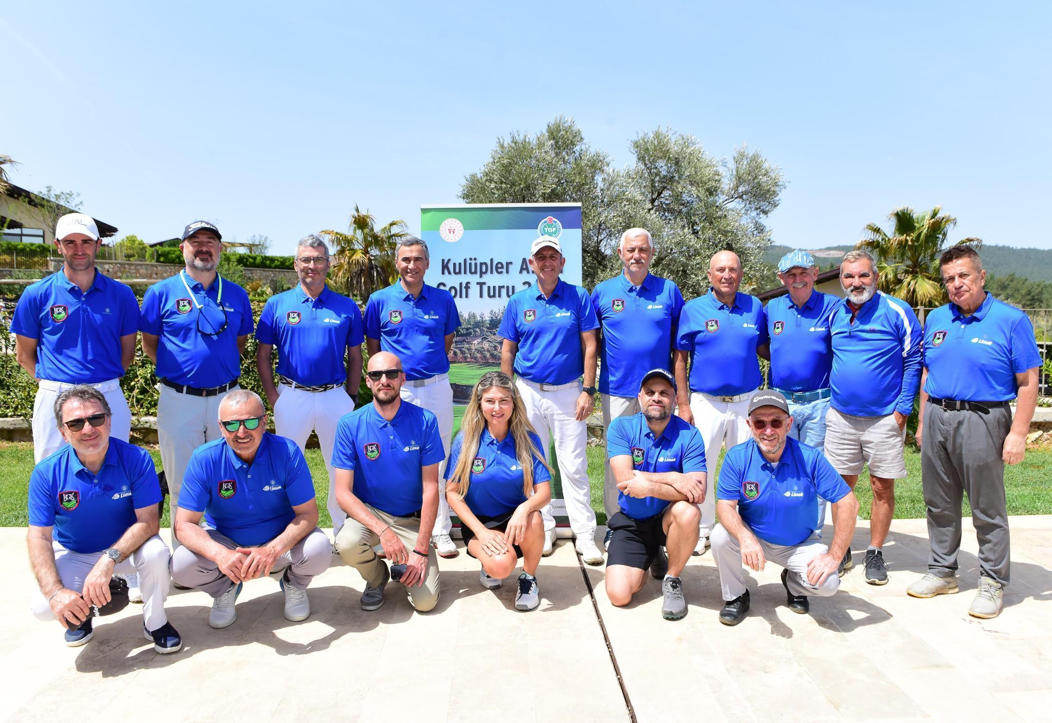 Türkiye Kulüpler Arası Golf Turunun ilk ayak birincisi Bodrum Golf Kulübü Oldu