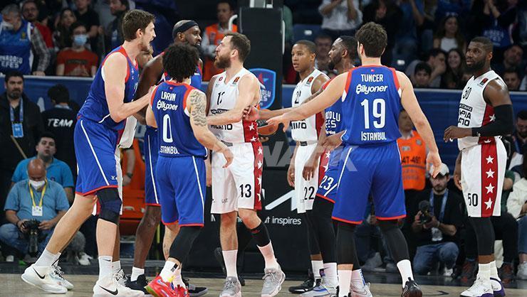 (ÖZET) Anadolu Efes - Olimpia Milano maç sonucu: 77-65