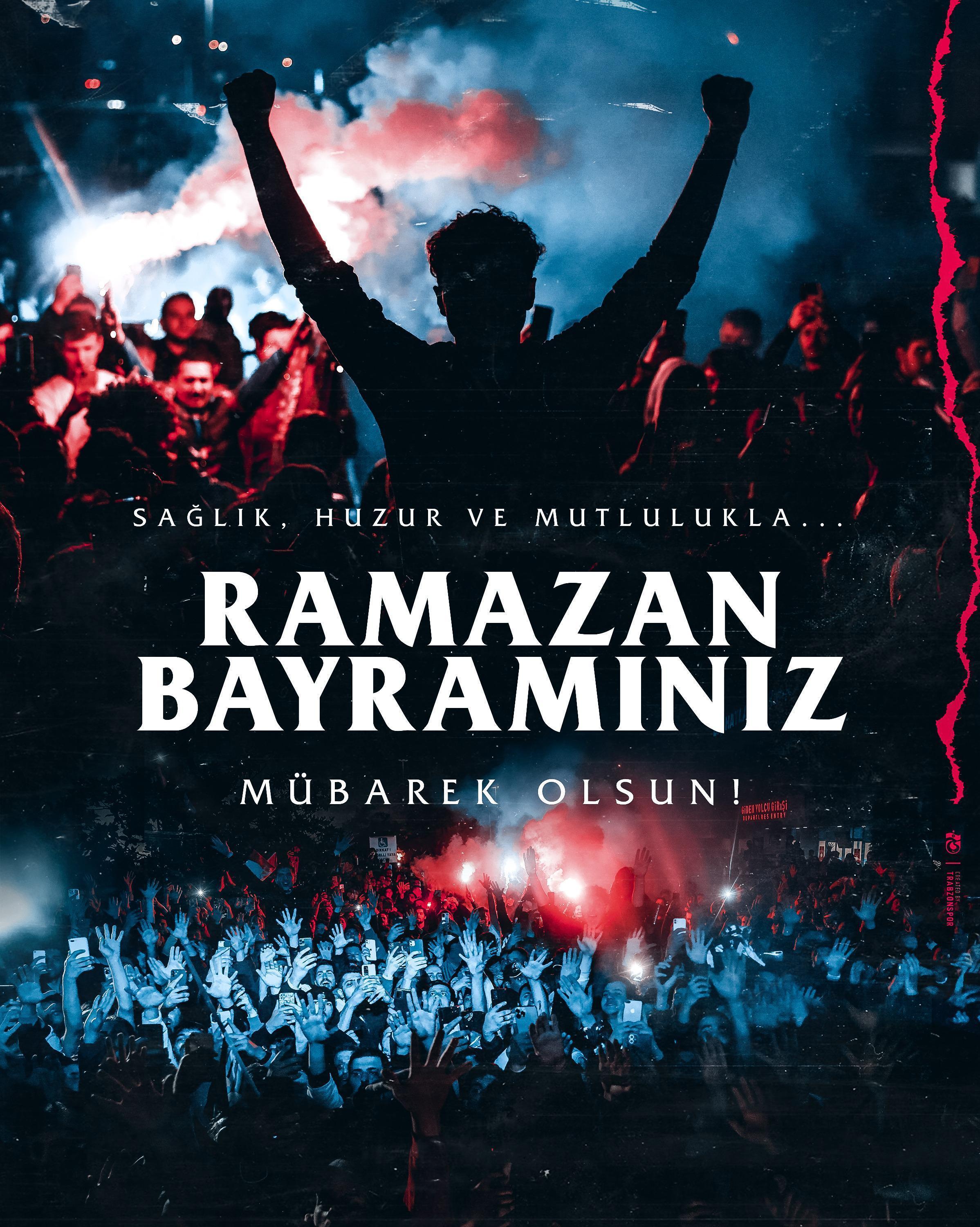Fenerbahçe, Galatasaray, Beşiktaş ve Trabzonsporun Ramazan Bayramı mesajları