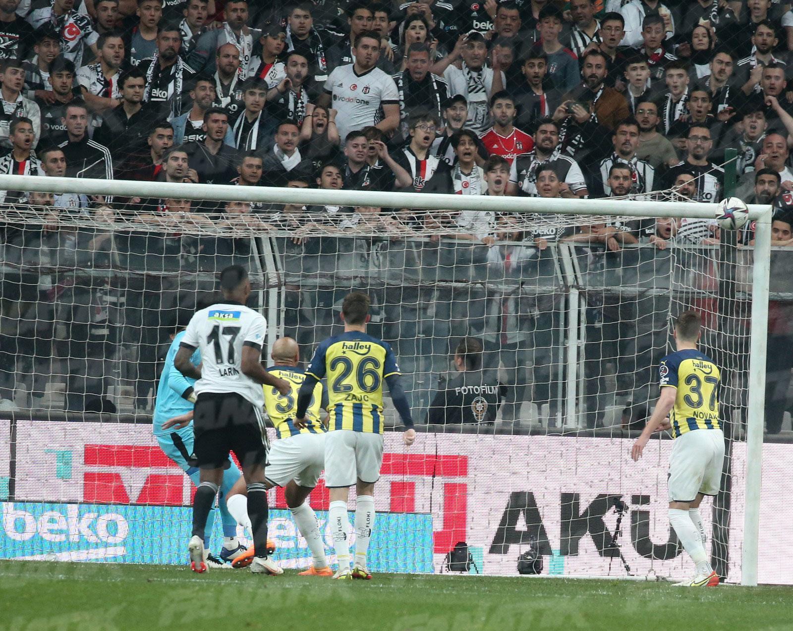 (ÖZET) Beşiktaş - Fenerbahçe maç sonucu: 1-1