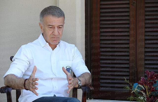 Trabzonspor Başkanı Ahmet Ağaoğlu Fanatike konuştu: Şubat ayında bu iş tamam dedim