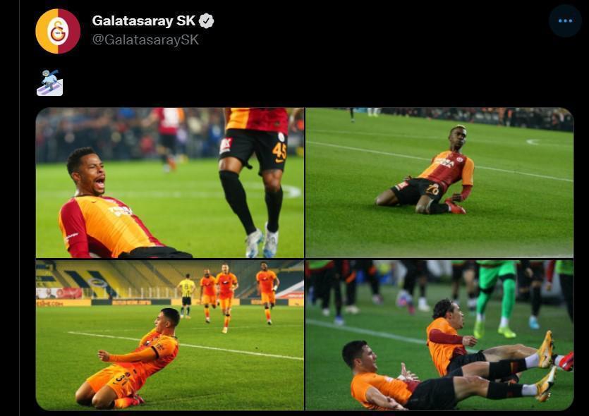 Galatasaraydan, Fenerbahçeye flaş gönderme