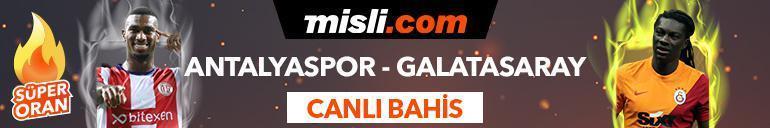 Antalyaspor - Galatasaray maçı iddaa oranları Heyecan misli.comda