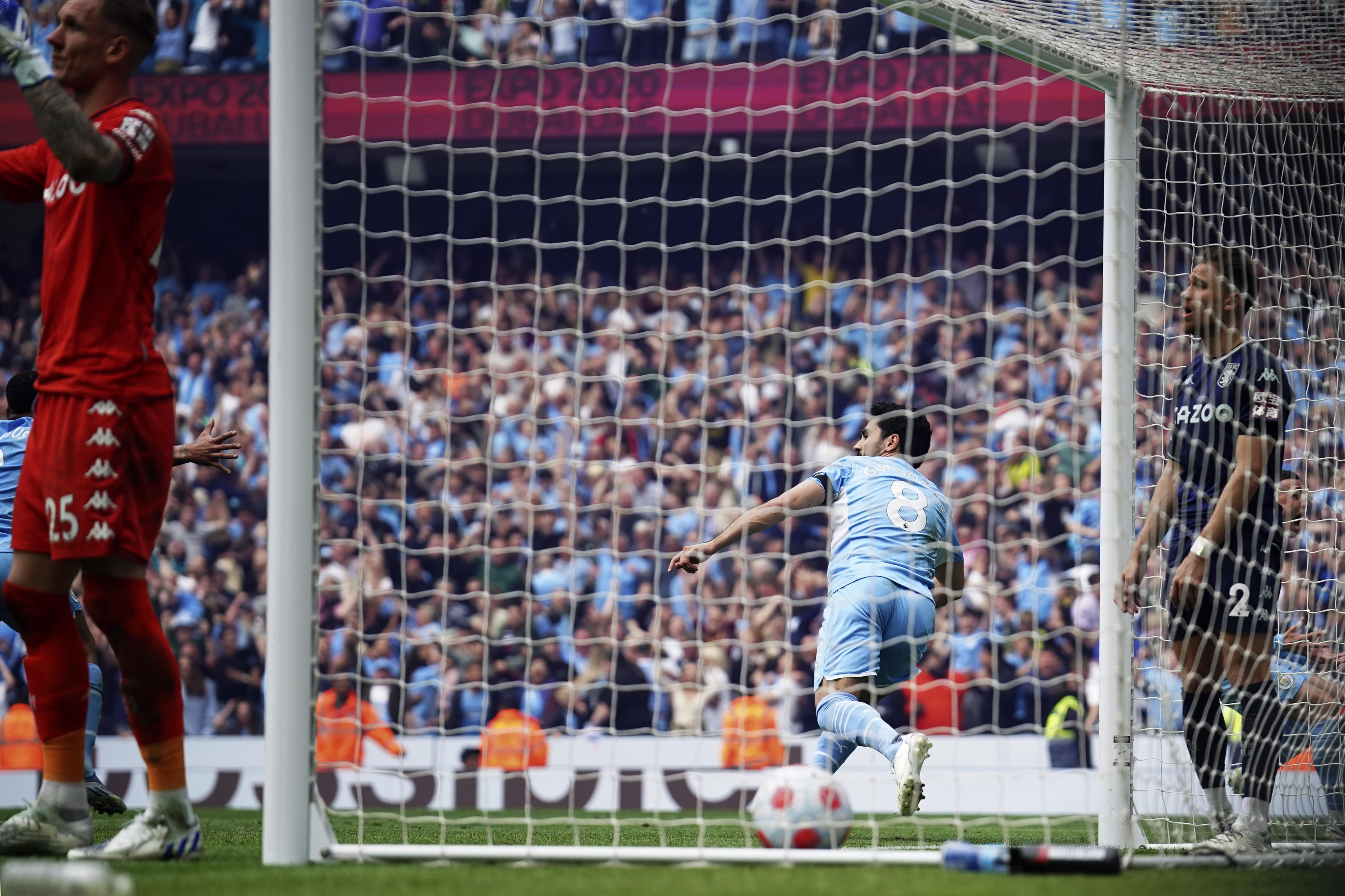 ŞAMPİYON MANCHESTER CITY (ÖZET) Manchester City-Aston Villa maç sonucu: 3-2