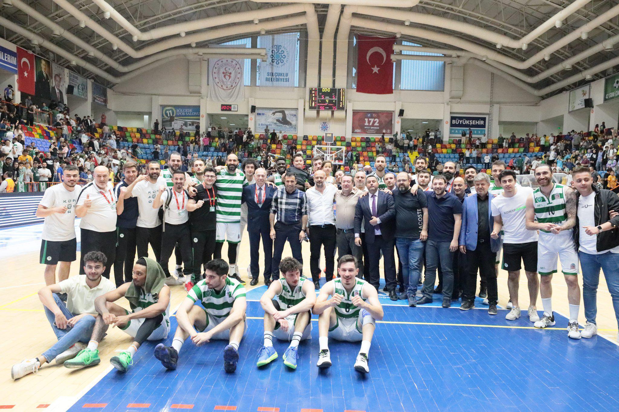 Beysu Konyaspor, Sigortam.neti devirdi ve seride 1-0 öne geçti