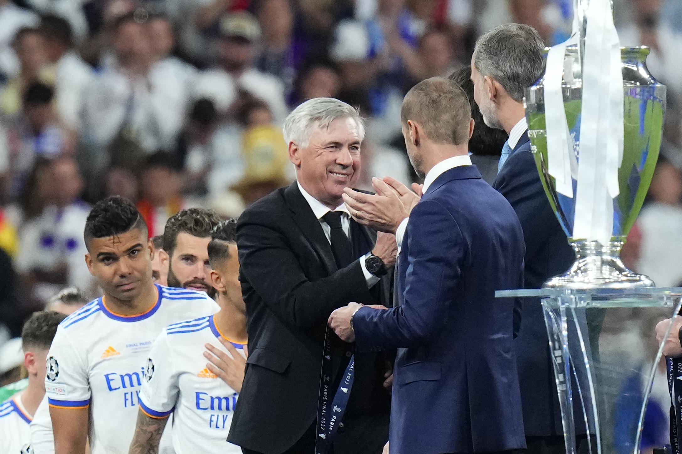 Şampiyonlar Ligini en çok kazanan teknik direktör: Carlo Ancelotti